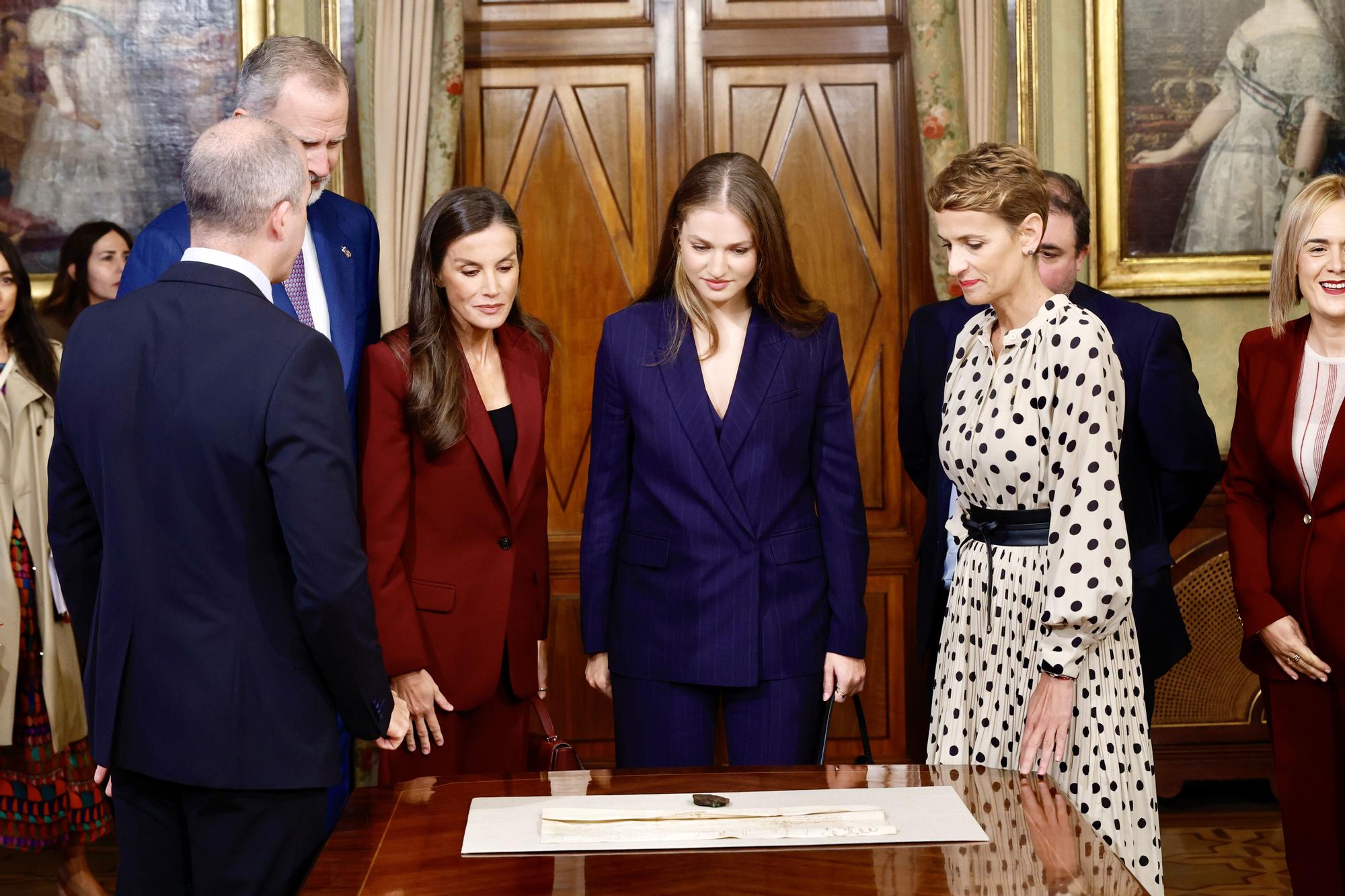 Visita de Felipe de Borbón, Leonor y Letizia a Navarra (viernes 26 de septiembre de 2025)