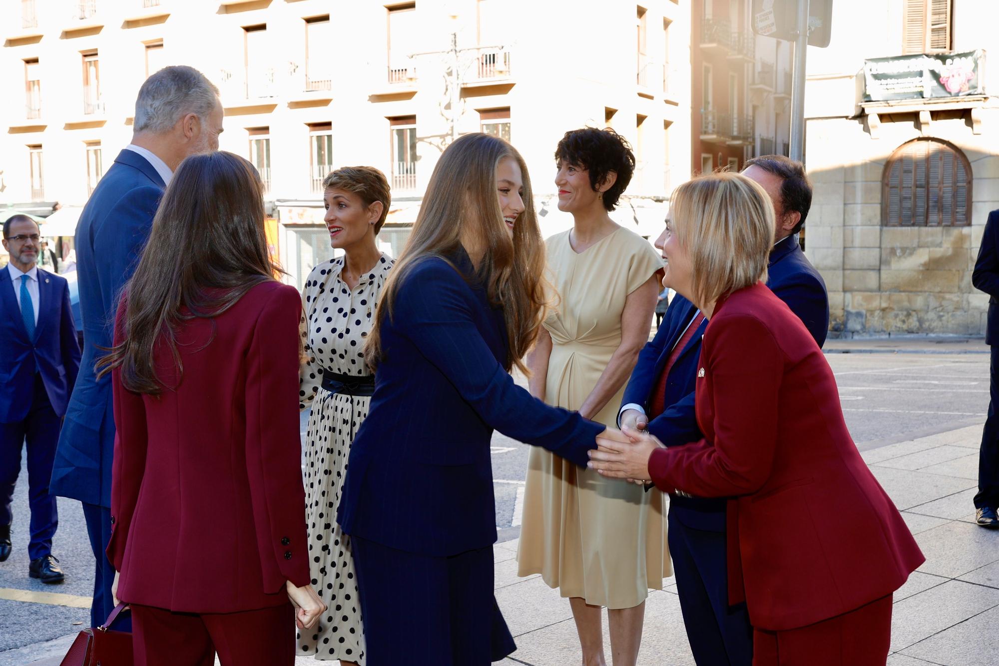 Visita de Felipe de Borbón, Leonor y Letizia a Navarra (viernes 26 de septiembre de 2025)