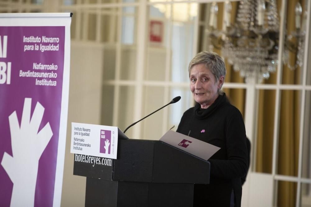 La presidenta de Navarra, María Chivite, clausura