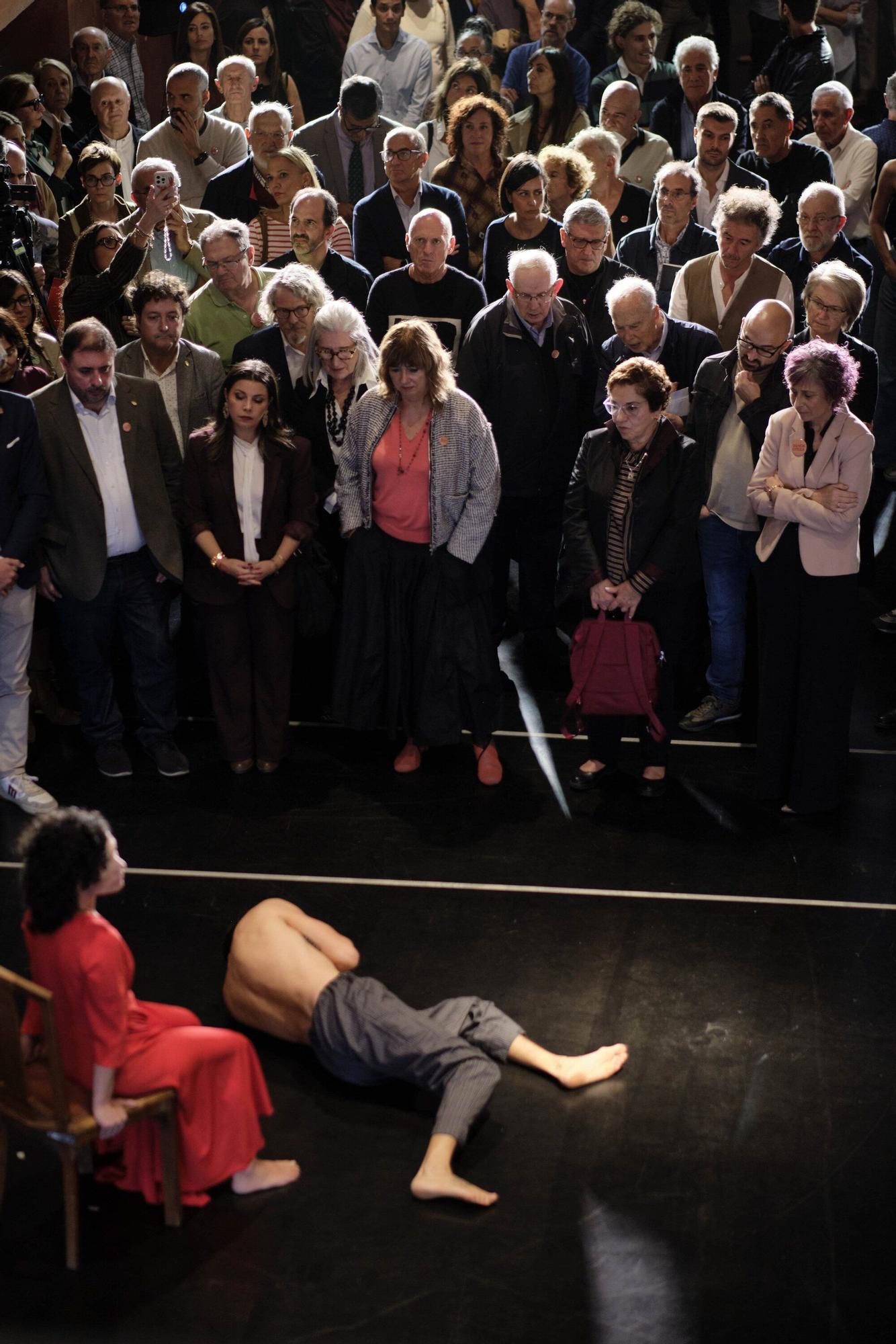 Fotos del acto social de DANOK OTEIZA en el museo de Alzuza