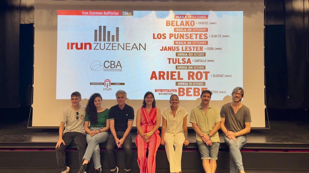 La presentación de la próxima edición del festival Irun Zuzenean ha tenido lugar esta mañana en el nuevo espacio del CBA.
