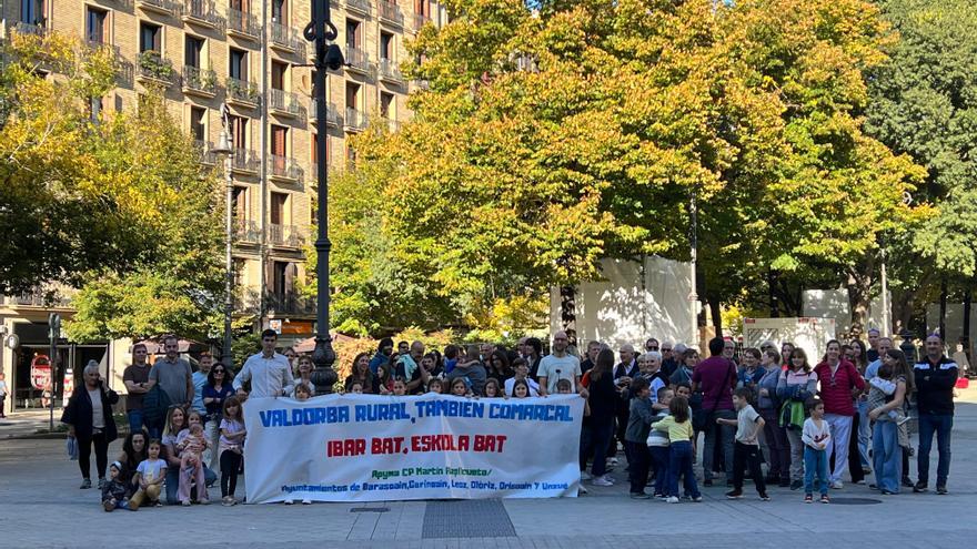 La solicitud de comarcalidad para el colegio de Barasoain llega al Parlamento