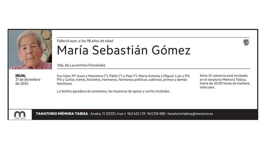 María Sebastián Gómez