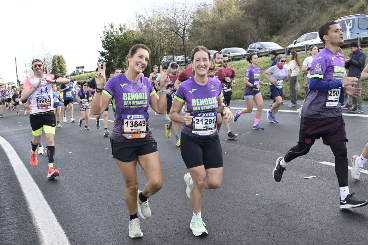 La Behobia, a su paso por Gaintxurizketa