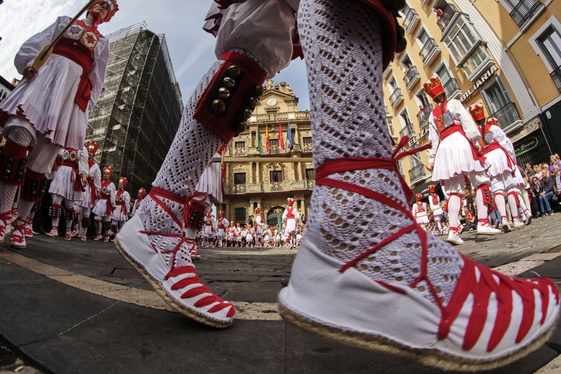 Fotos de la procesión de San Fermín Txikito