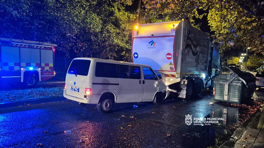 Fin de semana en Pamplona: 24 accidentes, un herido grave y más de 490 pruebas de alcohol y drogas