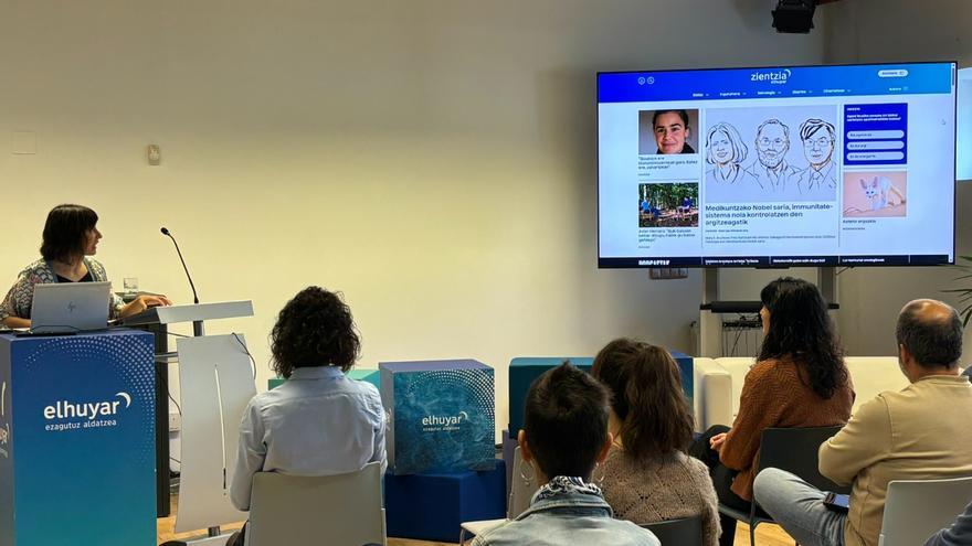 El nuevo medio digital Elhuyar Zientzia ofrecerá más de 25.000 contenidos y tecnológicos