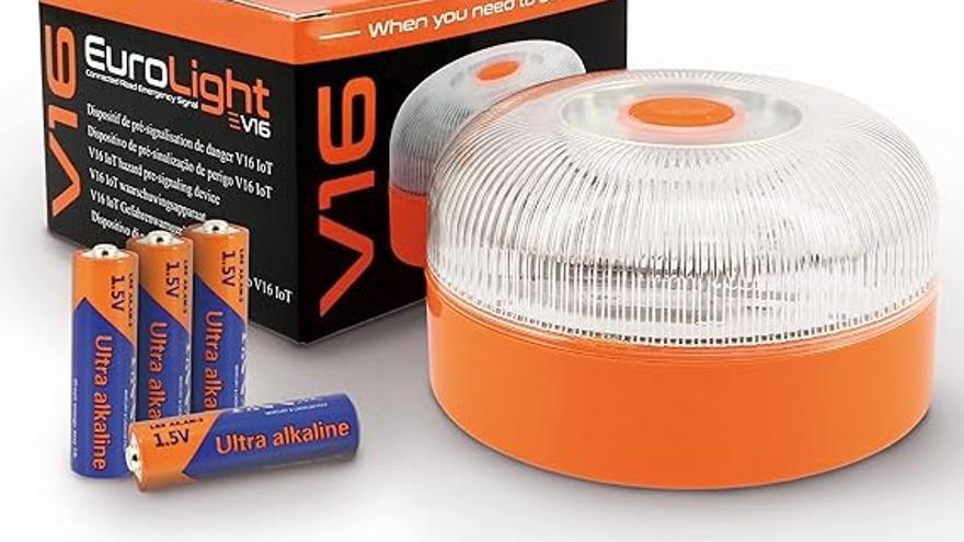 La baliza V16 de emergencia con geolocalización homologada en Amazon