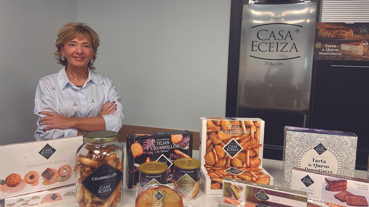 Arantxa Oquiñena, gerente de Casa Eceiza