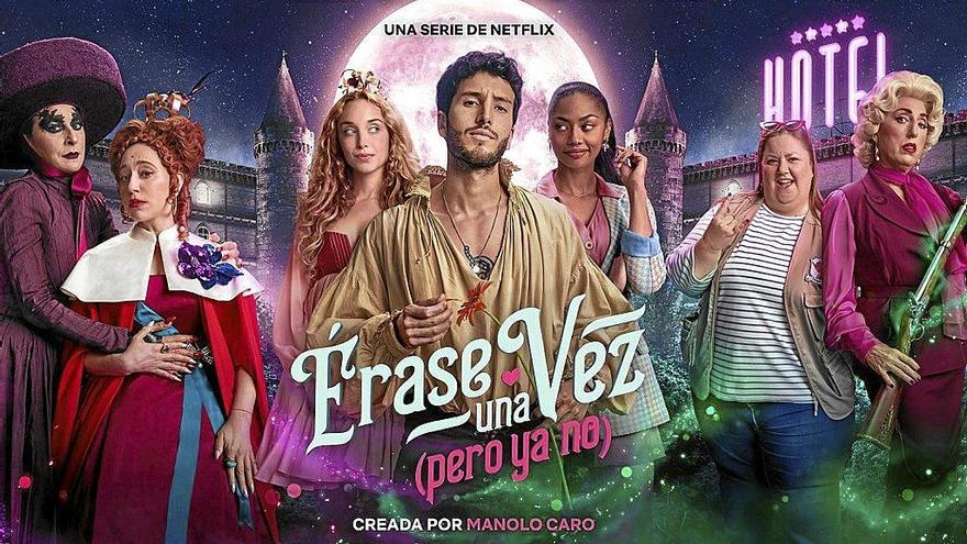 Cartel de la nueva producción de Netflix, ‘Érase una vez (pero ya no). Foto: Netflix