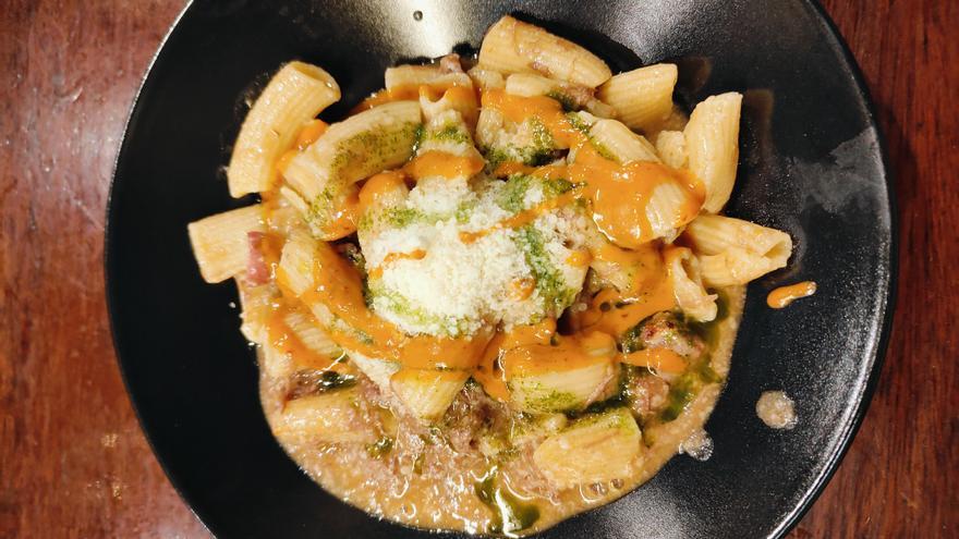 La pasta fresca casera con estilo propio reina en este local de Bilbao