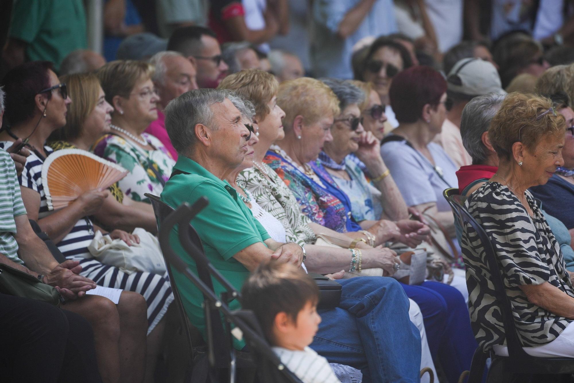 En imágenes: La Banda Municipal de Música anima el parque de La Florida en La Blanca