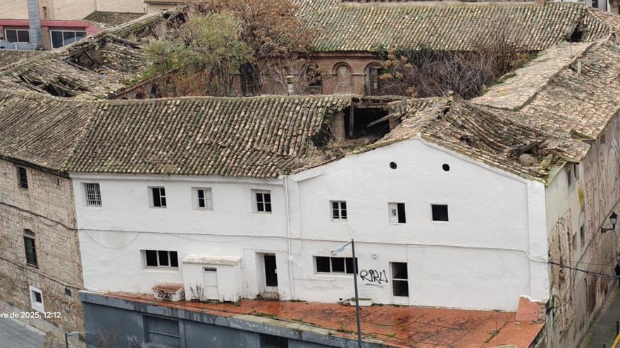 Los achaques del edificio de Sementales de Tudela