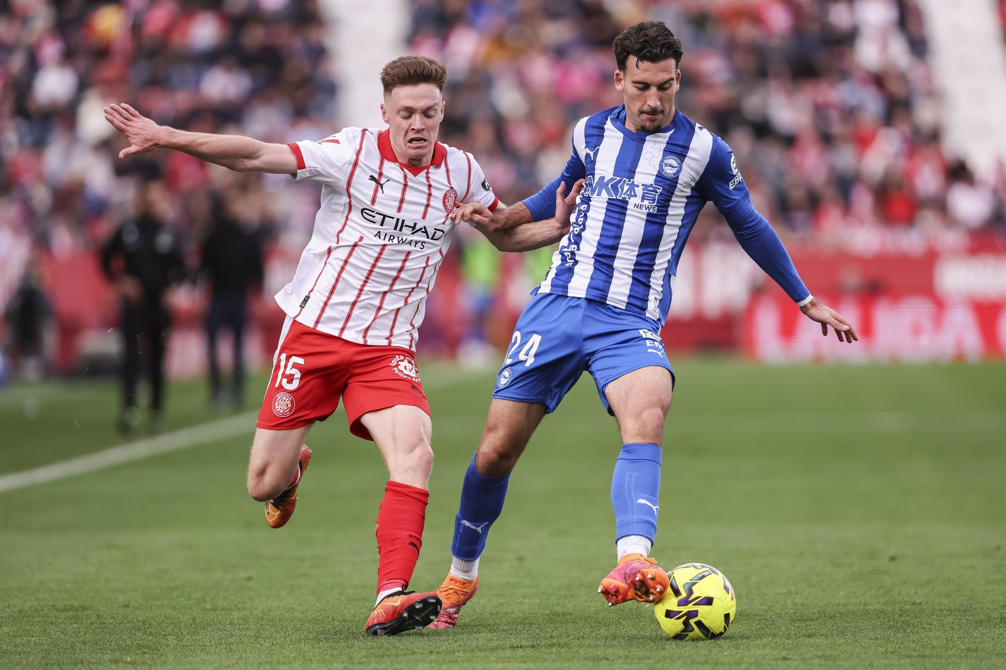En imágenes: Todas las fotos del Girona FC - Alavés en el estadio Montilivi