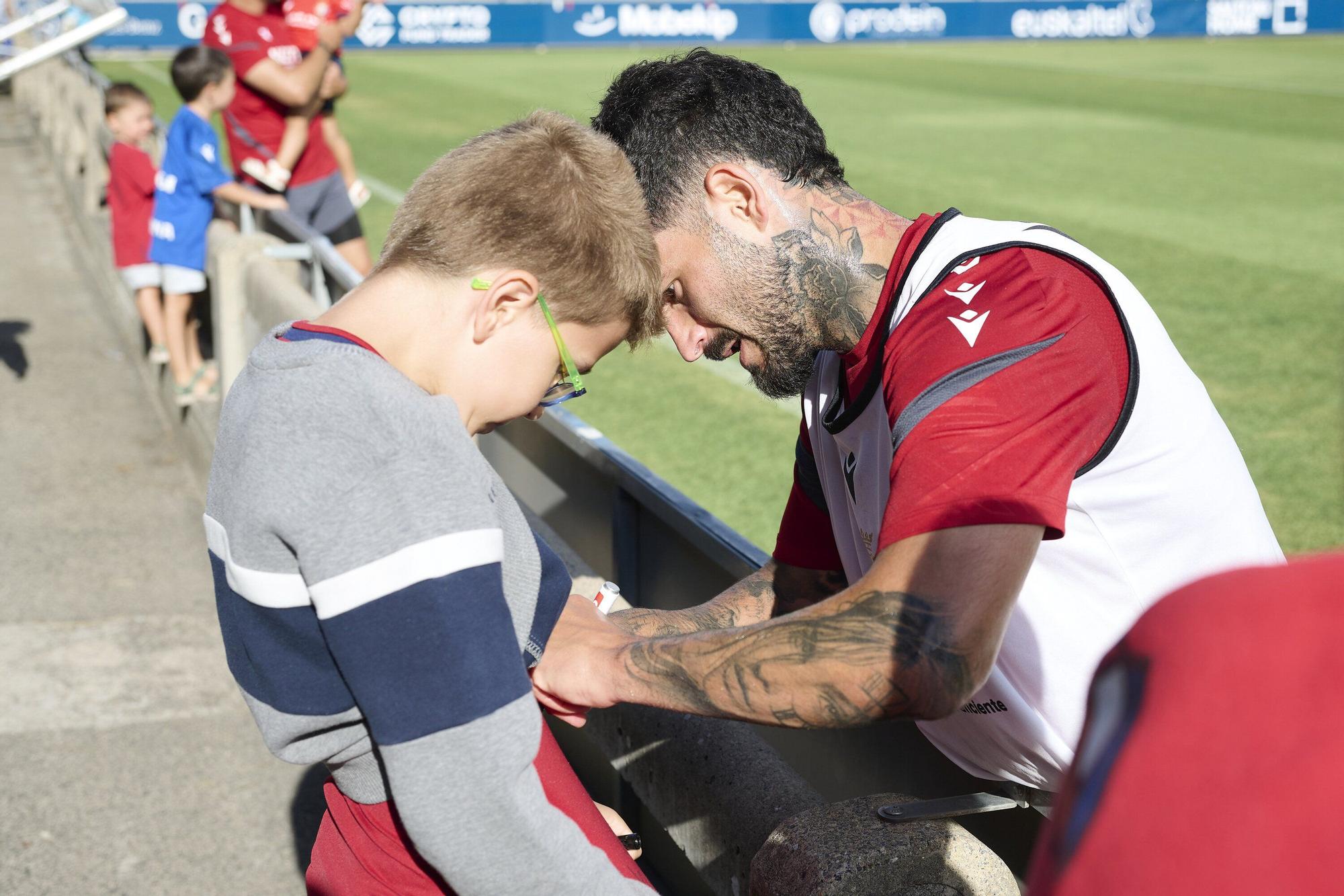 Fotos del entrenamiento de tarde de Osasuna (23/07/2025)