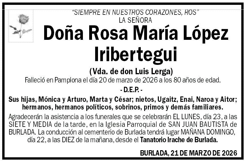 Rosa María López Iribertegui