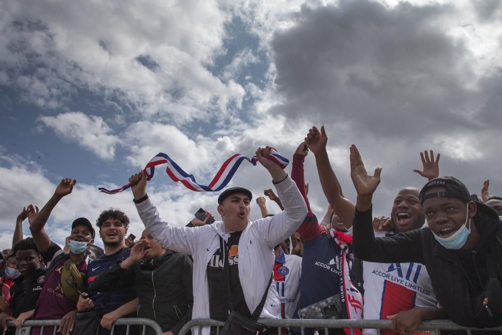 Furor por la llegada de Messi a París