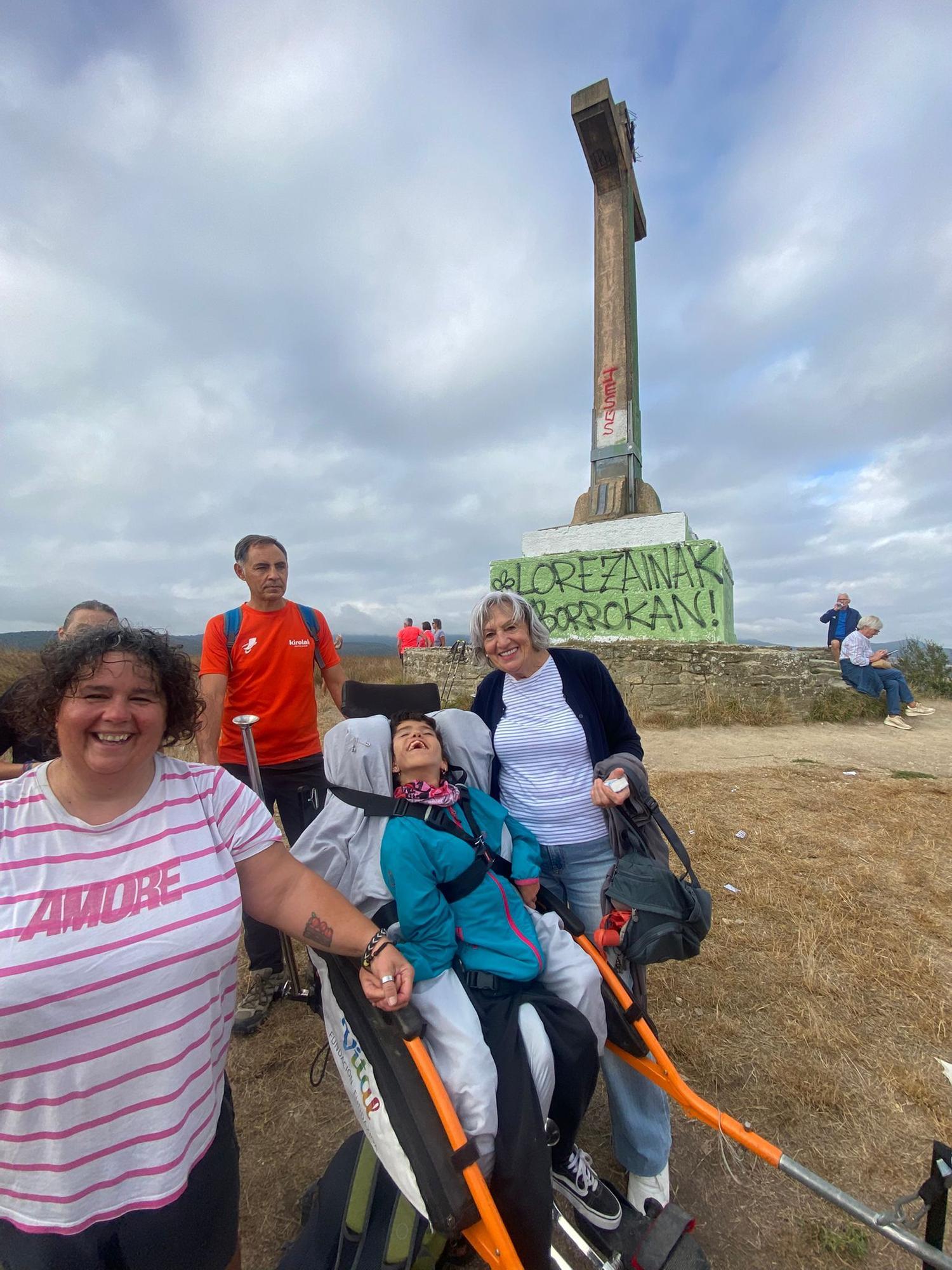 En imágenes: Reto en Olarizu con Montes Solidarios