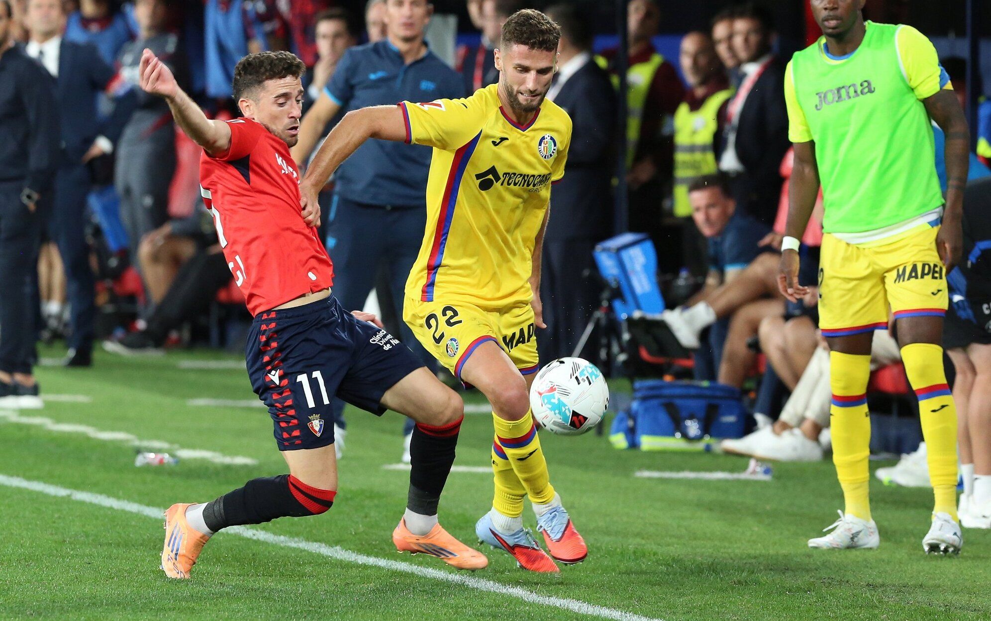Fotos del Osasuna-Getafe en El Sadar