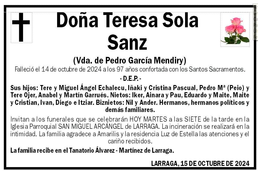 Teresa Sola Sanz