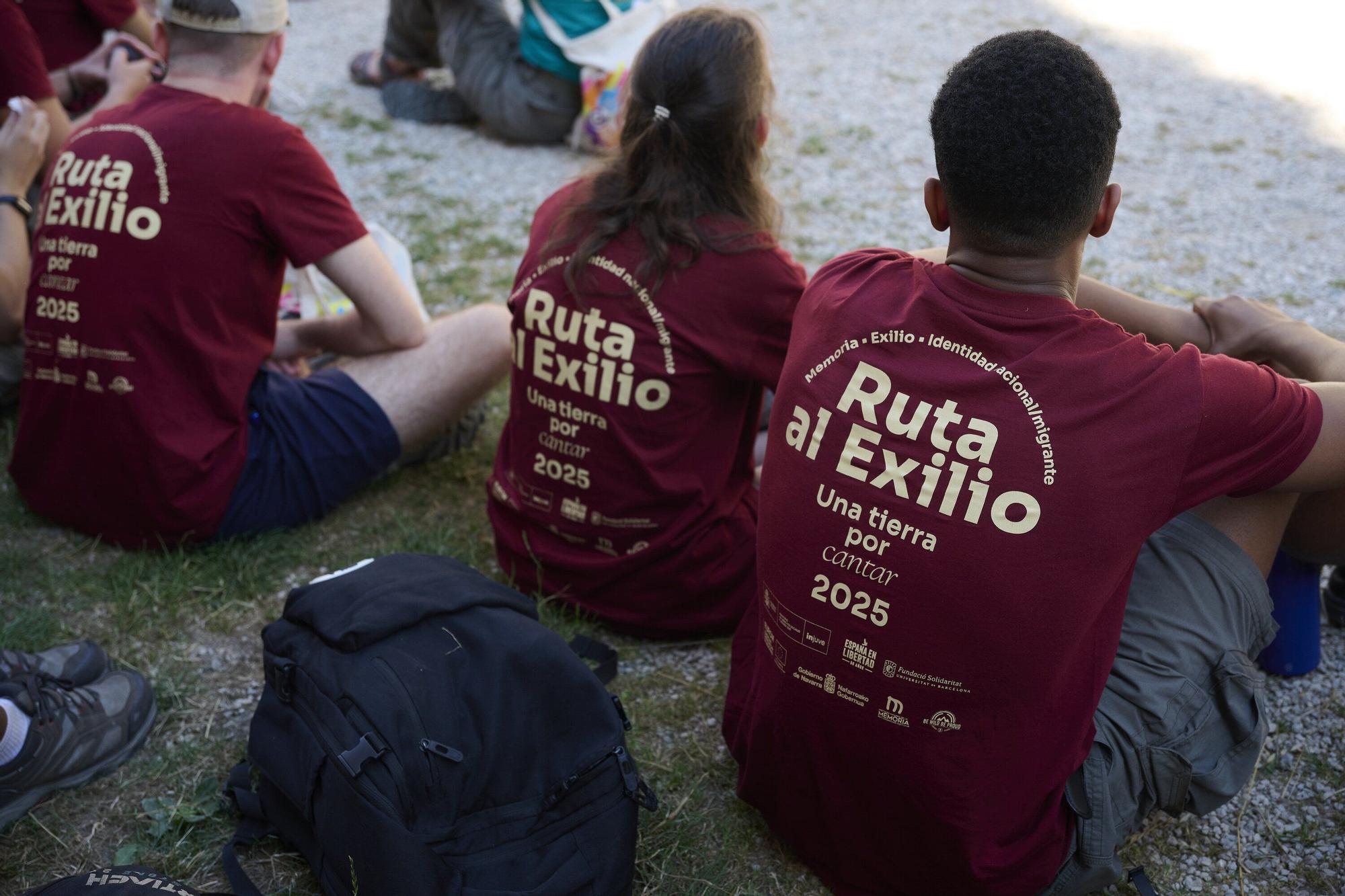 Comienza el viaje 'Ruta al exilio' en el Fuerte de Ezkaba