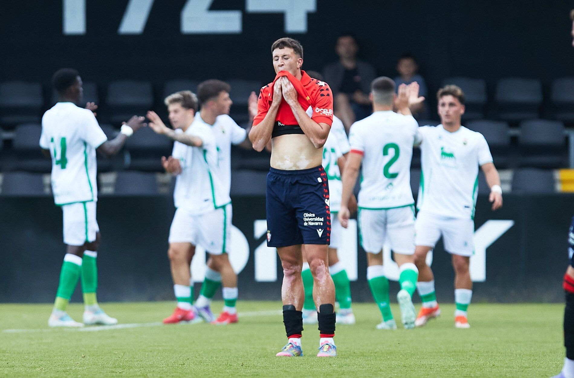 Fotos del partido amistoso entre Osasuna y Racing
