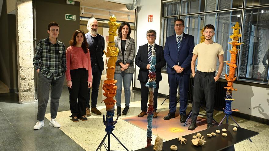 Bilbao estrena un estudio de creación artística en Otxarkoaga