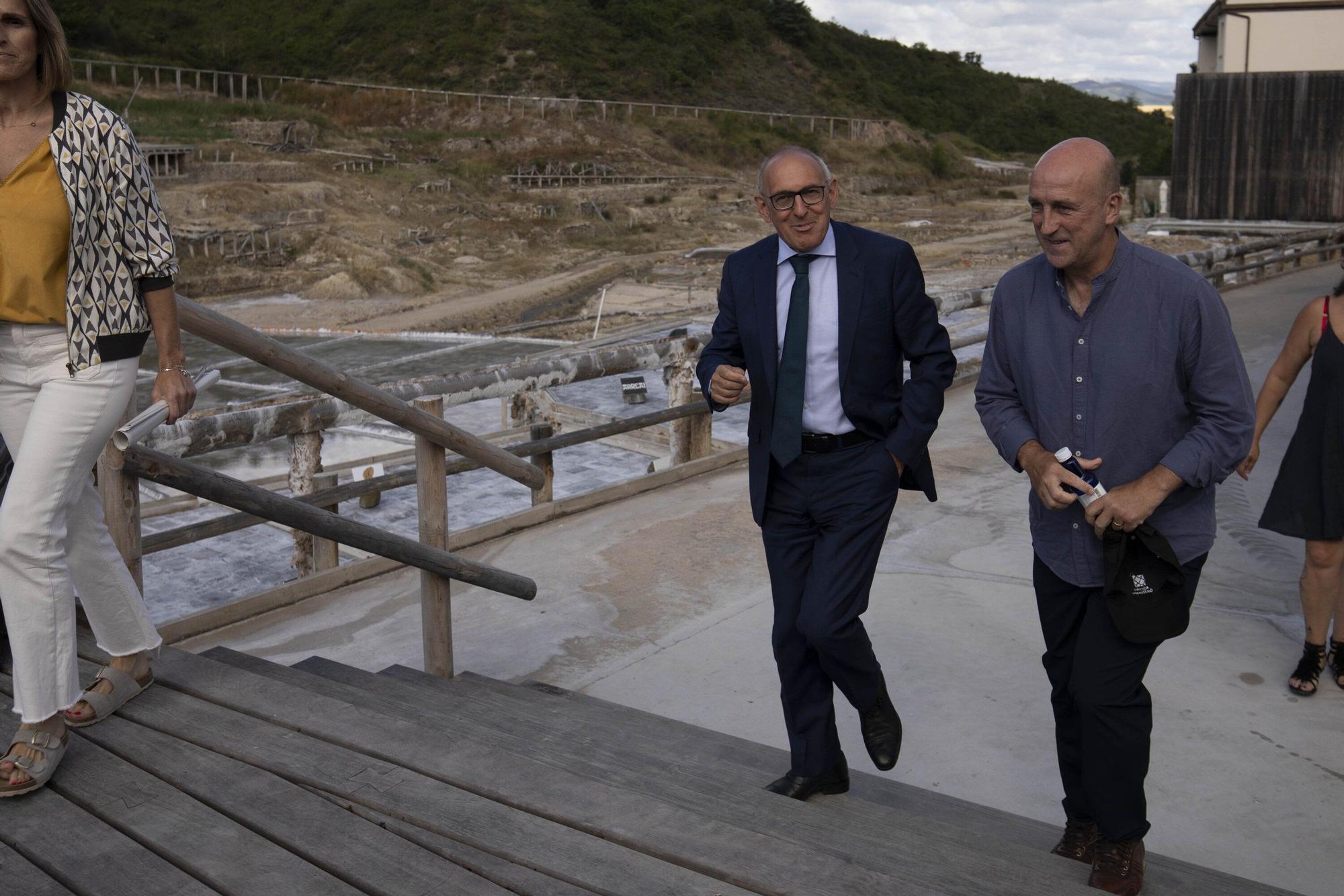 En imágenes: Aitor Arregi, embajador del Valle Salado