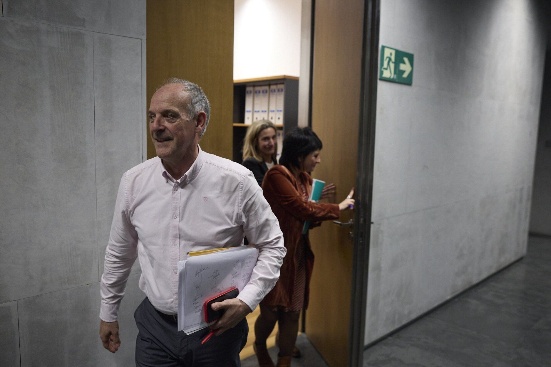 Reunión del equipo de Gobierno para explicar los sobrecostes de Belate.