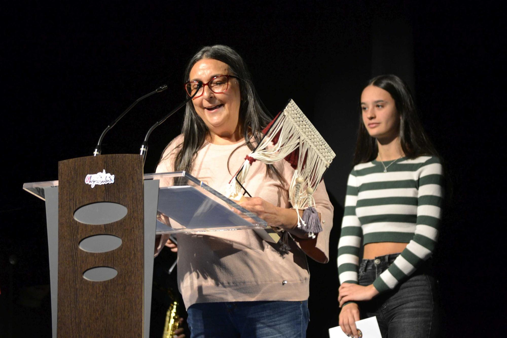 Un momento de la gala de cierre del Festival de Teatro Amateur de Dulantzi