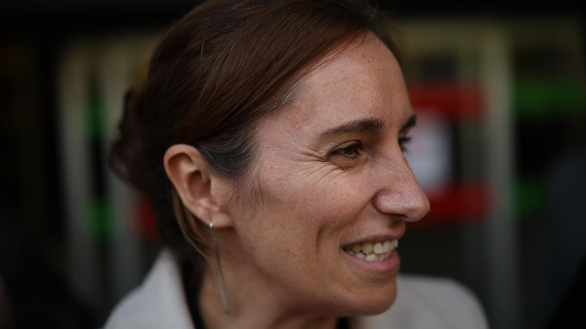 La ministra de Sanidad, Mónica García