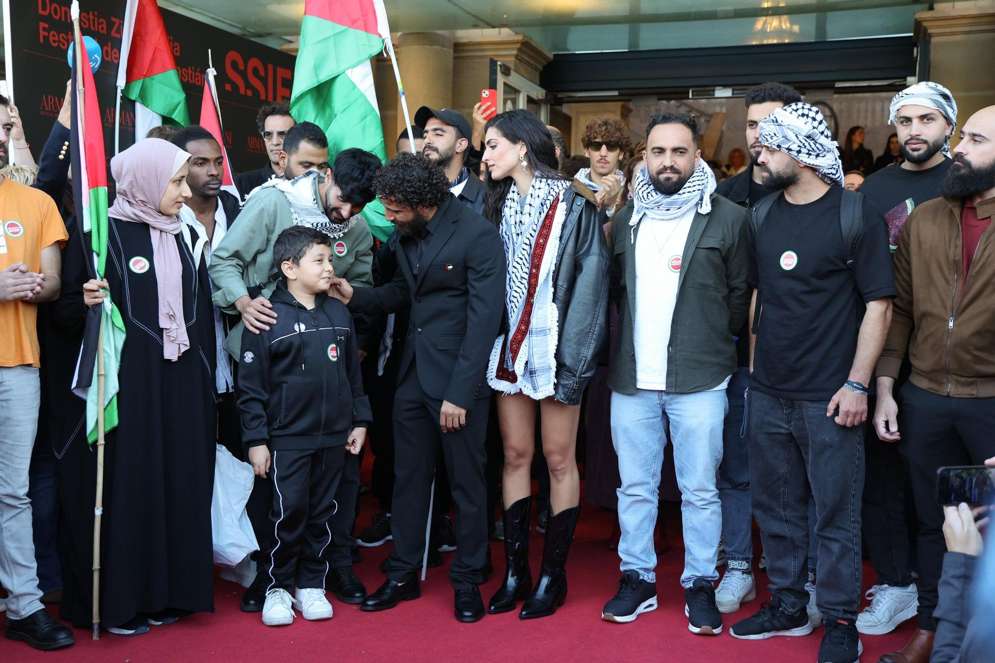 La voz de Hind Rajab | Fotos de la marcha en apoyo a Palestina en Donostia - San Sebastián