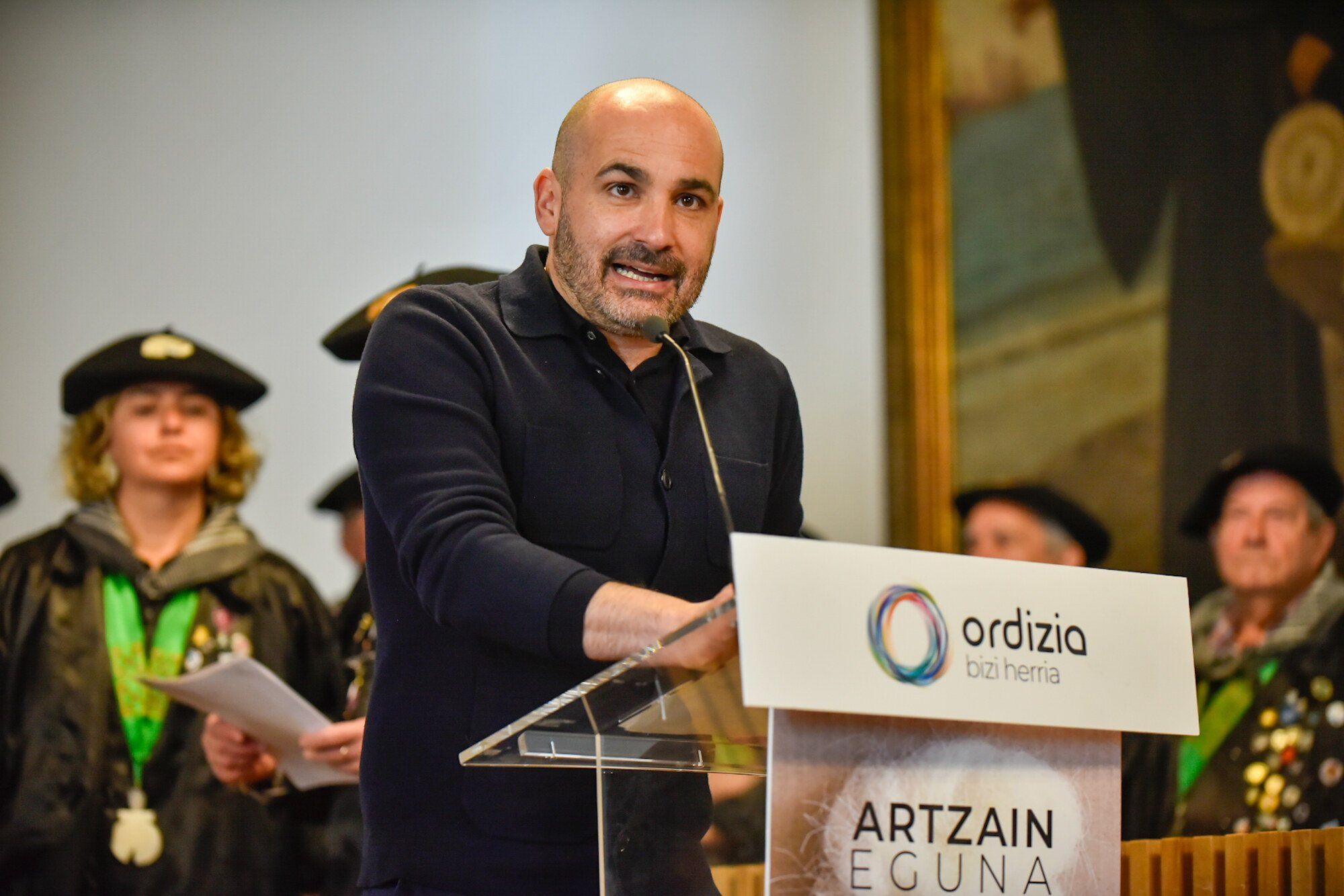 En imágenes: Edorta Lamo, protagonista del Artzain Eguna celebrado en Ordizia