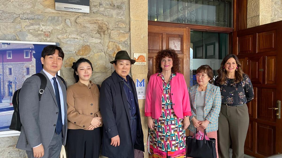 Koreako Cittaslow sareko ordezkariak Mungian izan dira bizimodua eta Cittaslow udalerri bihurtzen duten ezaugarriak ezagutzeko.