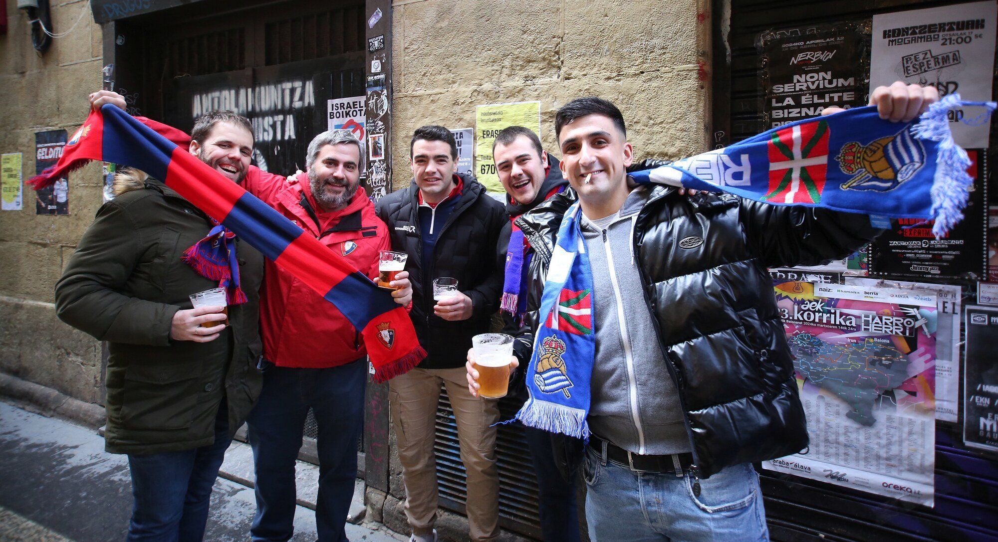 Carnaval rojillo en Donosti