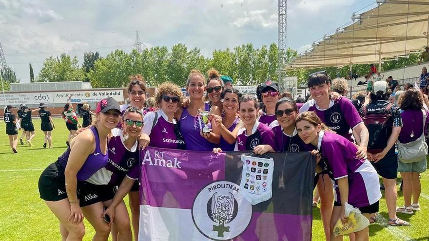 Amarians debuta este sábado: el torneo de Arrasate que celebra el rugby femenino a partir de los 35