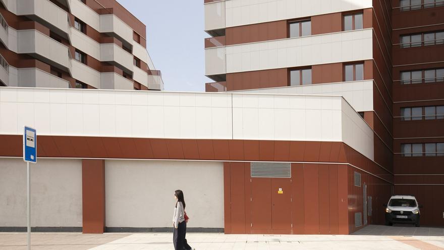 Zorrotzaurre avanza sin pausa en sus nuevas viviendas