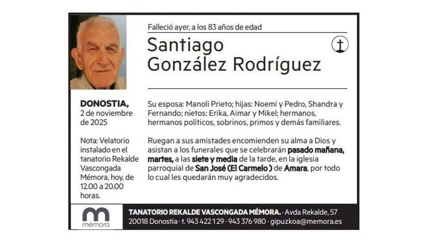 Santiago González Rodríguez