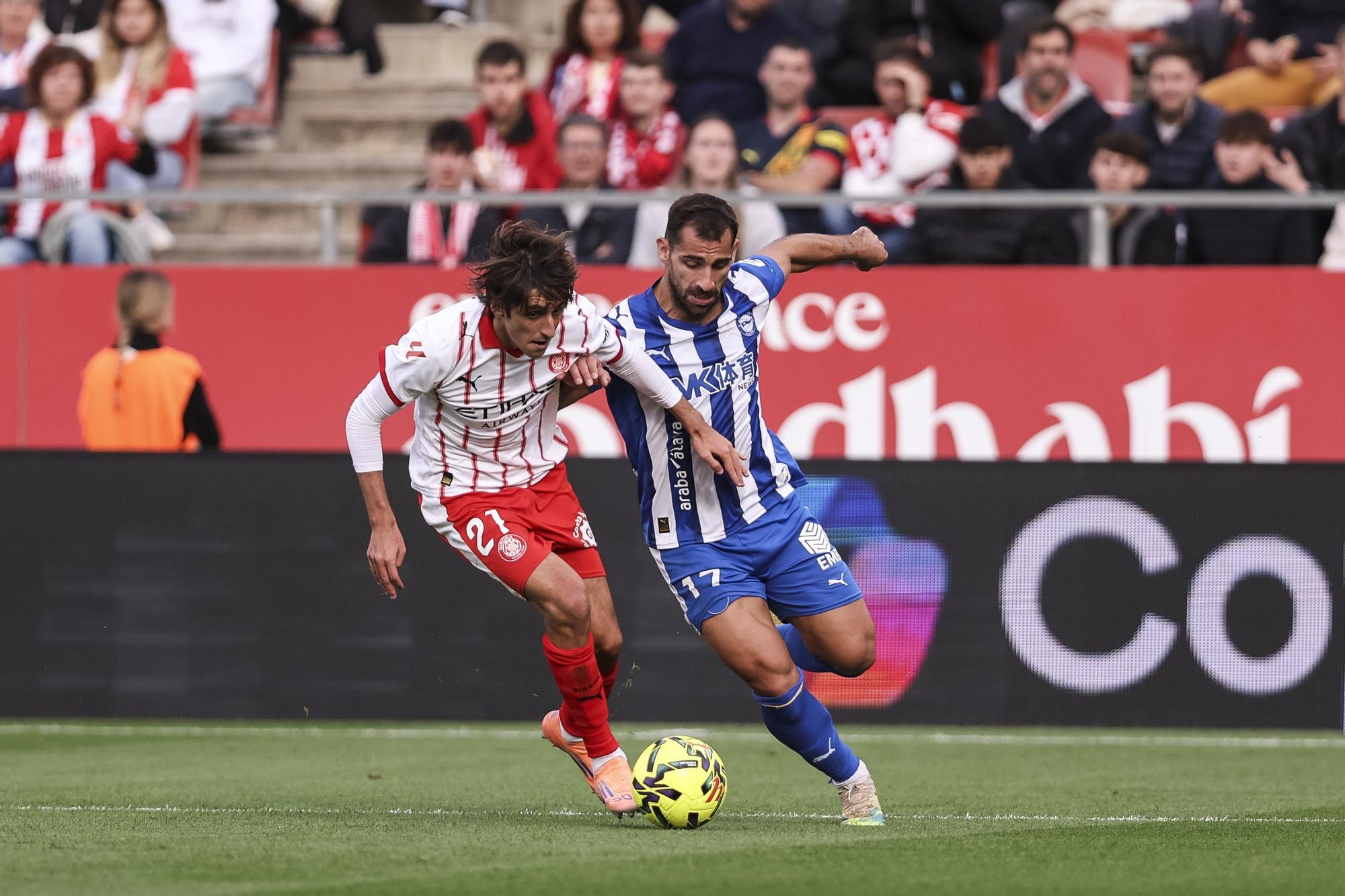 En imágenes: Todas las fotos del Girona FC - Alavés en el estadio Montilivi