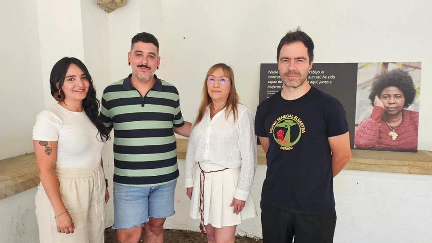 Bermeo acoge una exposición sobre la violencia contra mujeres migrantes