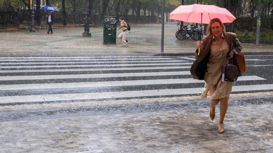 Caída de las temperaturas y precipitaciones en el arranque de la semana