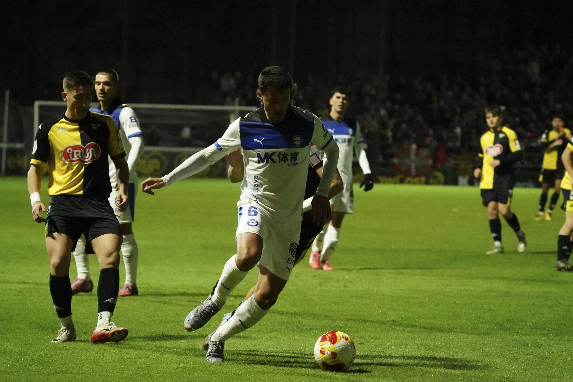 El Portugalete-Alavés, en imágenes