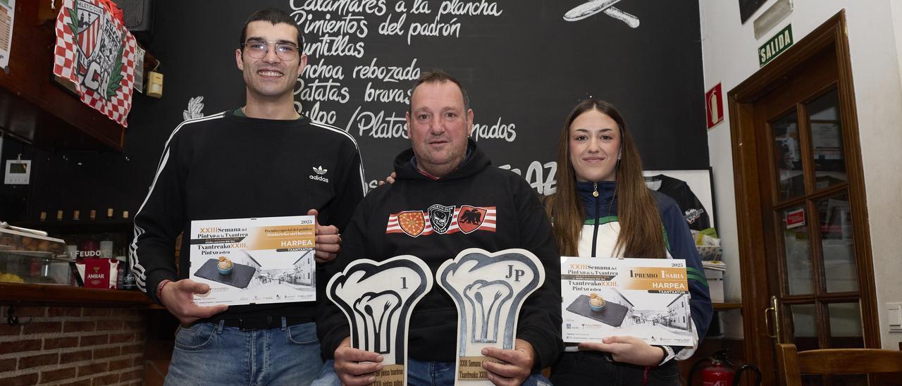 Entrega de premios de la XXIII Semana del Pintxo de la Txantrea