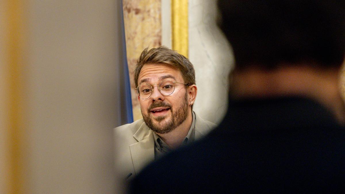 El diputado de Compromís adscrito al grupo Sumar, Alberto Ibáñez.