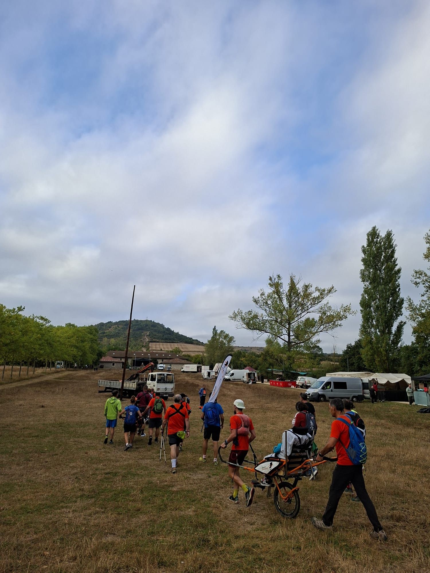 En imágenes: Reto en Olarizu con Montes Solidarios