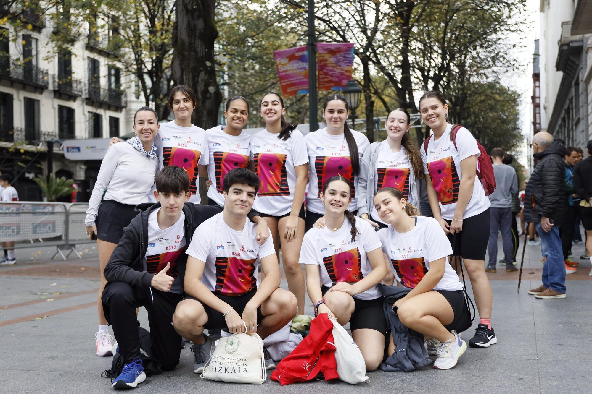 En imágenes: la Herri Krosa calienta motores en Bilbao