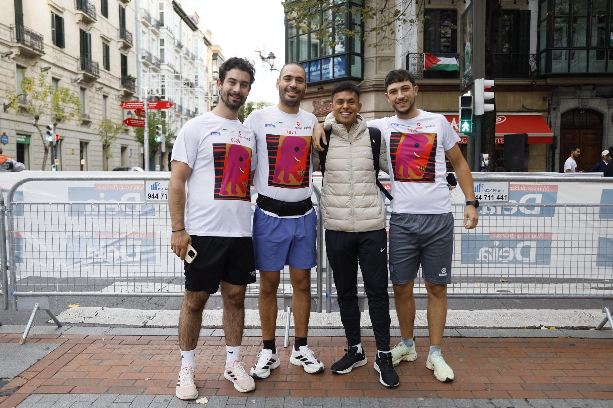 En imágenes: la Herri Krosa calienta motores en Bilbao