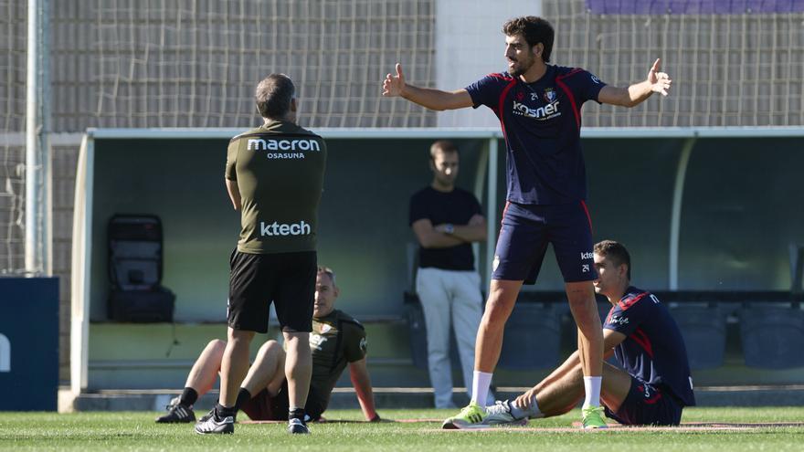 Fotos del entrenamiento de Osasuna en Tajonar del sábado 29 de agosto