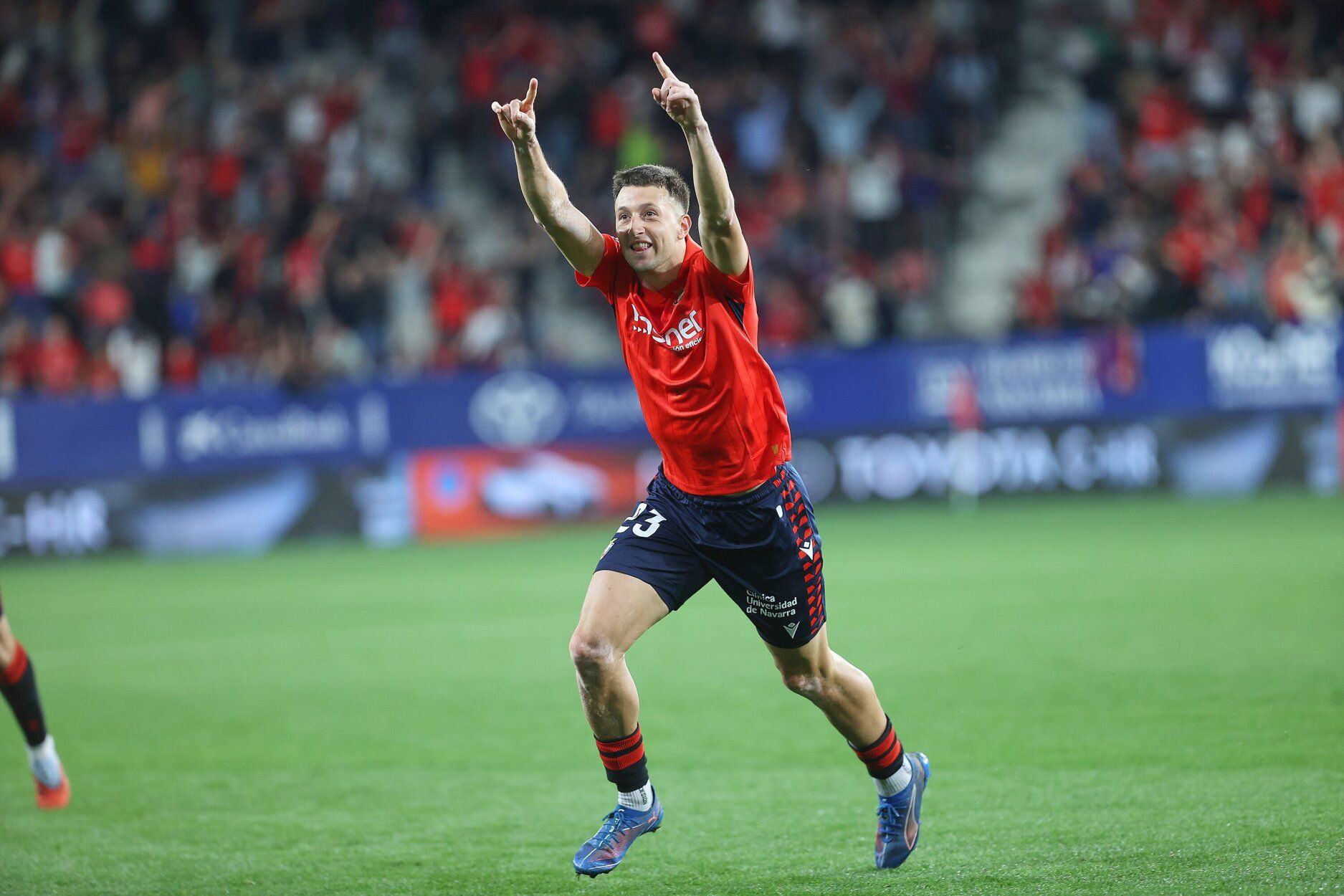 Fotos del Osasuna-Getafe en El Sadar