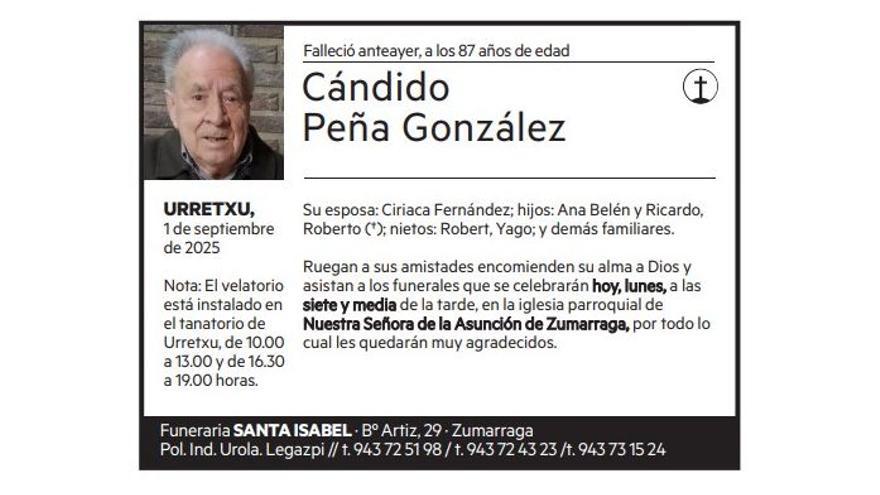 Cándido Peña González